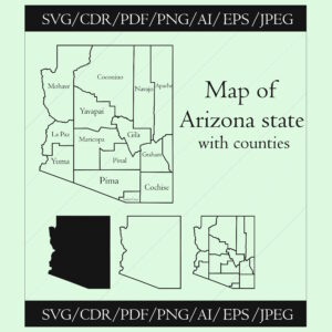 Arizona state vector svg